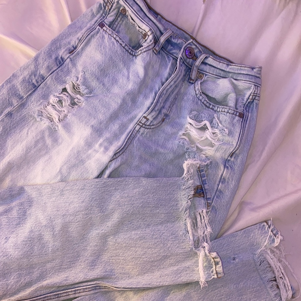 American Eagle 90s Highest Rise Distressed Boyfriend Jeans